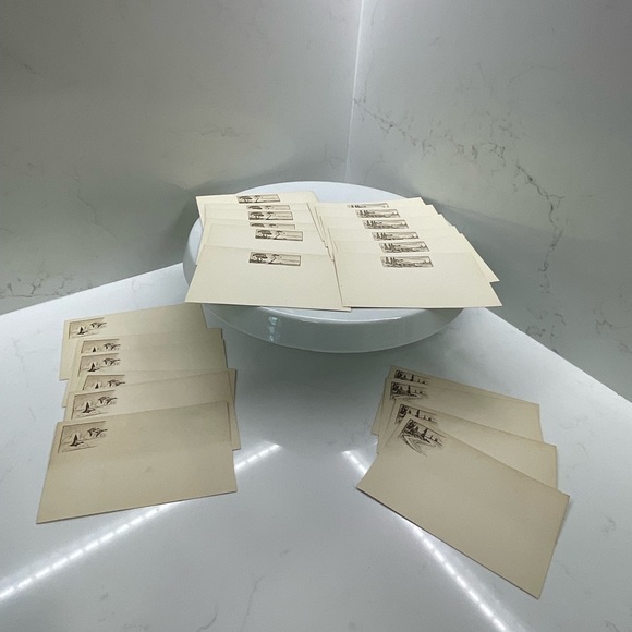 Vintage Briefs Post Cards genuine etchings by Richardson Rome - Picture 14 of 16